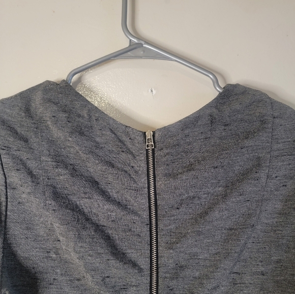 Wilfred Free Heathered Black Fitted Dress - Picture 3 of 5